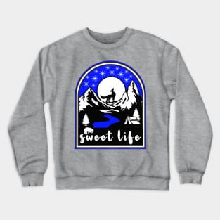 Sweet Life Camping Under the Stars Crewneck Sweatshirt